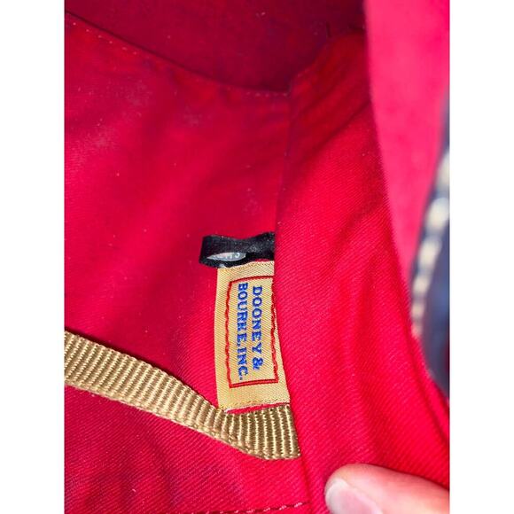 DOONEY & BOURKE, SMALL NAVY SMOOTH LEATHER CROSSBODY BAG - Picture 13 of 16